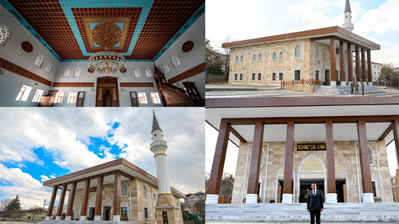 Büyükşehir Belediyesi Mehmetçik Camii’ni Malatya'ya Kazandırdı