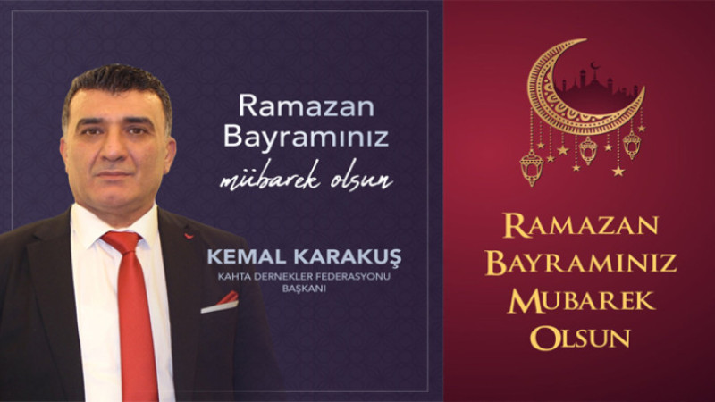 Kemal Karakuş, Ramazan Bayramınız Mübarek Olsun 