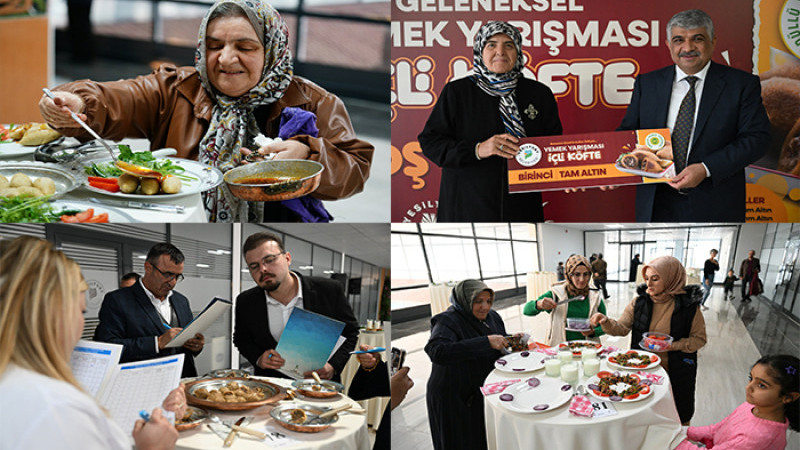 ‘İçli Köfte’ Yemek Yarışmasına Rekor Düzeyde Katılım!