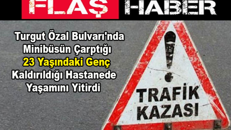 Özalper Turgut Özal Bulvarı'nda Minibüsün Çarptığı Yaya Öldü