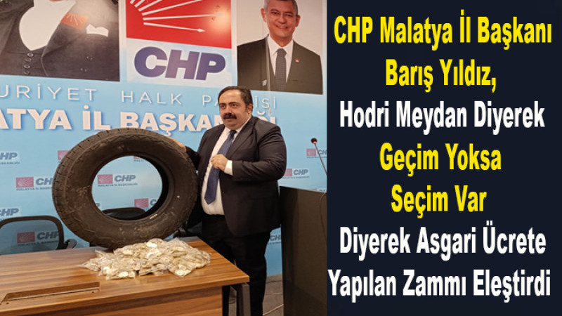 Başkan Barış Yıldız, Hodri Meydan Geçim Yoksa Seçim Var 