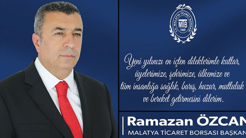 Başkan Ramazan Özcan;  Yeni Yılınız Kutlu Olsun