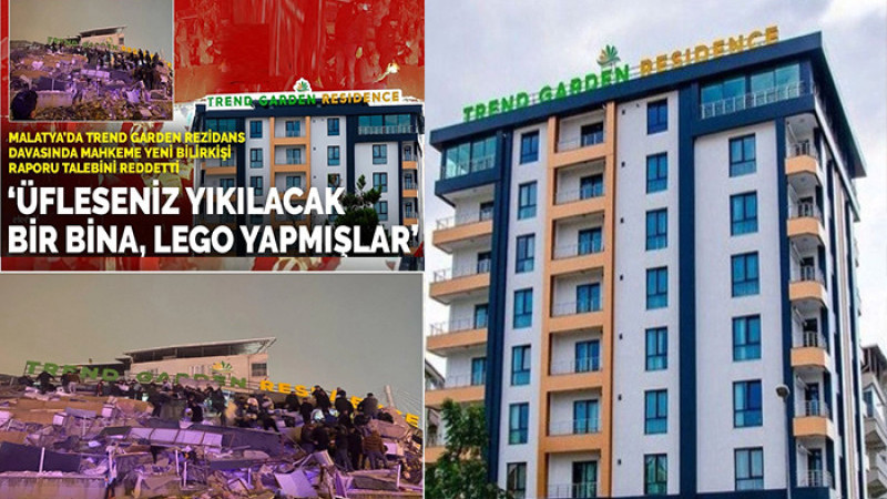 Malatya'da 31 Kişinin Öldüğü Yıkılan Rezidans'dan Tüm Sanıklar Sorumlu