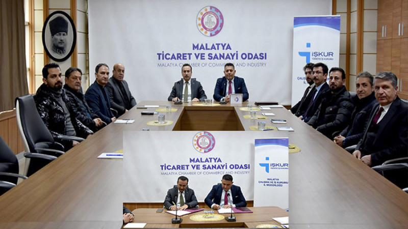 Malatya TSO ile İŞKUR, Nitelikli İşgücü Yetiştirme Protokolü İmzaladı