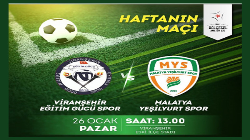 Viranşehir Eğitimgücü - Malatya Yeşilyurtspor