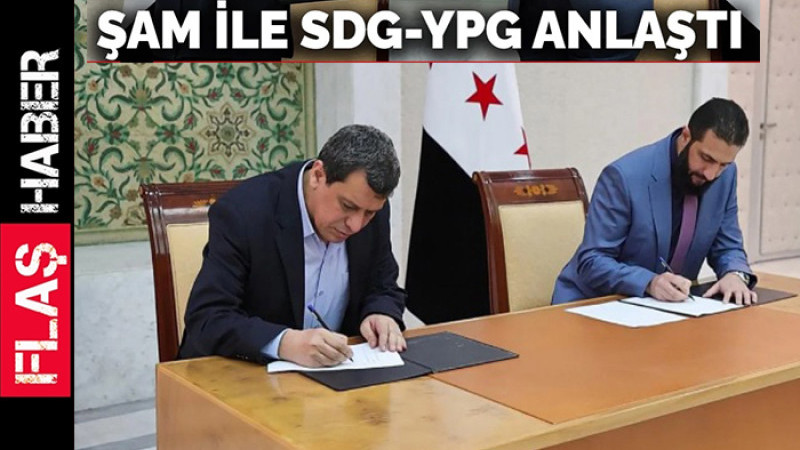 Şam İle SDG-YPG Anlaştı