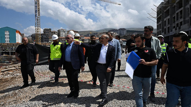 Bakan Yardımcısı Münir Karaloğlu Malatya’da İncelemelerde Bulundu