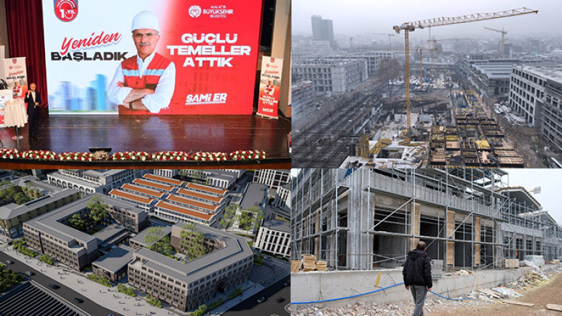 İşte Başkan Sami Er'in Estetik Şehirleşme İle Övündüğü Malatya