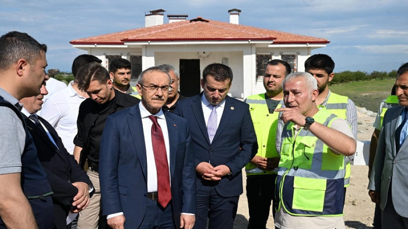 Malatya Valisi Seddar Yavuz Yazıhan'da İncelemelerde Bulundu
