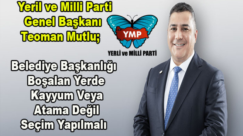 Mutlu; Nutuk Atan Liderlere Değil, Çözüm Üreten Liderlere İhtiyaç Var