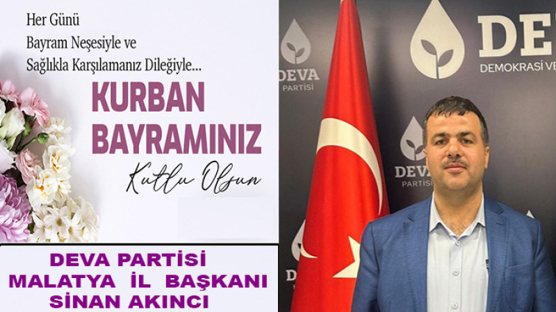 Başkan Sinan Akıncı'nın Kurban Bayramı Mesajı