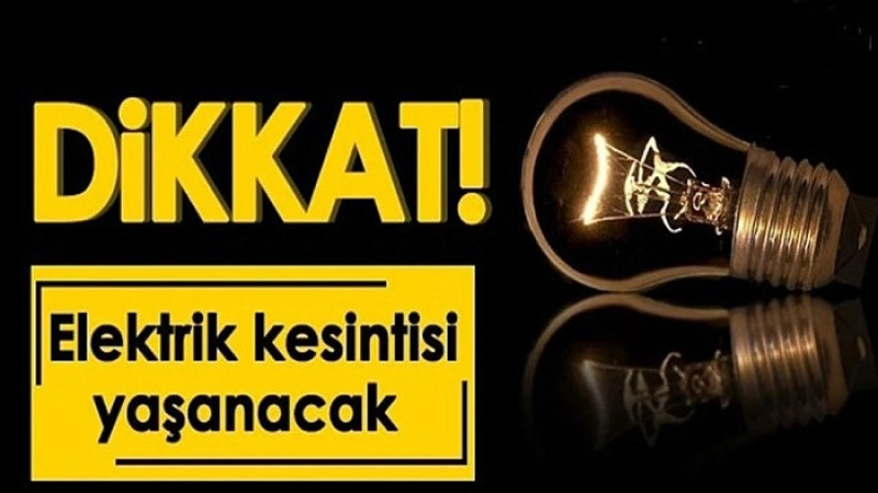 Malatya'nın  26 Mahallesinde 17 Temmuz  Günü Elektrik Kesintisi Yaşanacak
