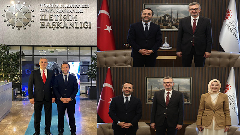 AK Parti Malatya Milletvekili Babacan’dan İletişim Başkanlığına Ziyaret
