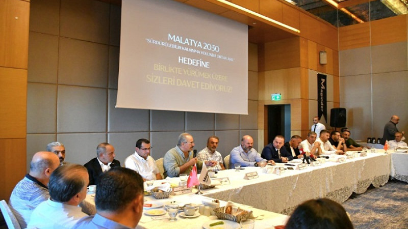 Malatya 2030 Çalıştayı’nın Tanıtım Toplantısı Gerçekleştirildi