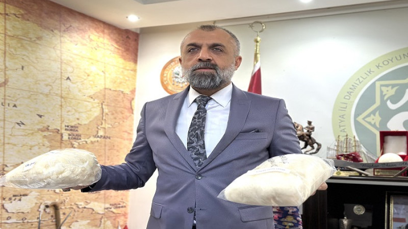 Başkan İhsan Akın, Koyun Keçi Yetiştiricileri Birliği Yünleri Yorgana Dönüştürdü