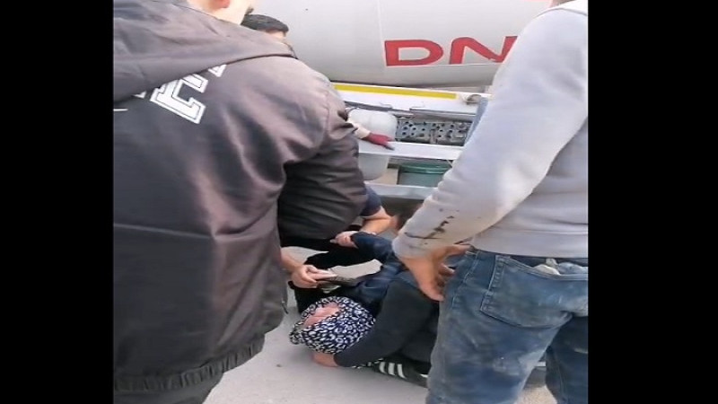 Battalgazi Sivas Caddesi'nde Beton Mikseri Yayaya Çarptı