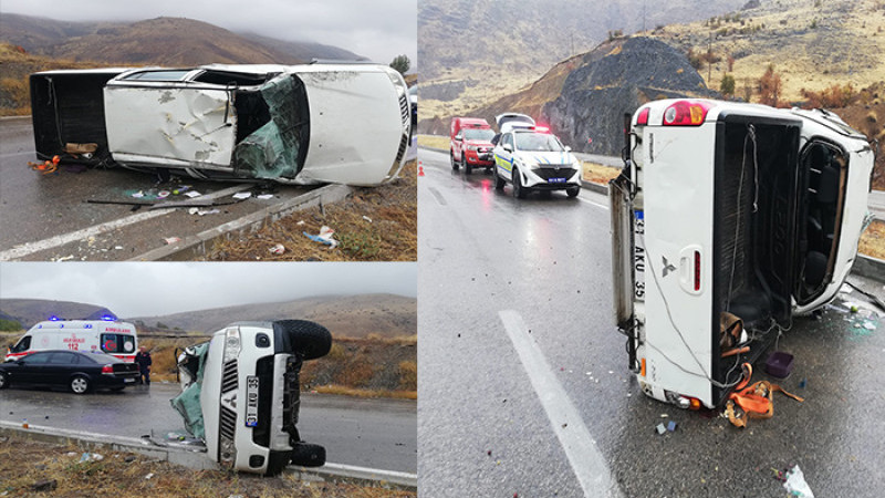 Darende Yukarıulupınar'da Trafik Kazası: 6 Kişi Yaralandı