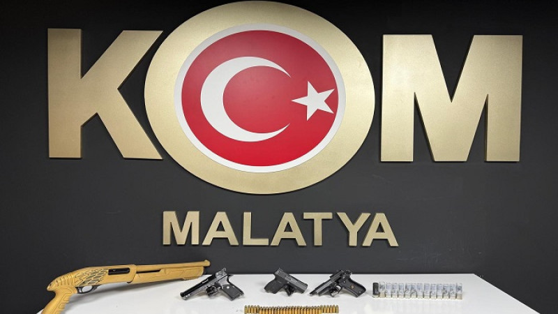 Battalgazi’de Ruhsatsız Silah Operasyonu: 1 Şüpheli Gözaltına Alındı