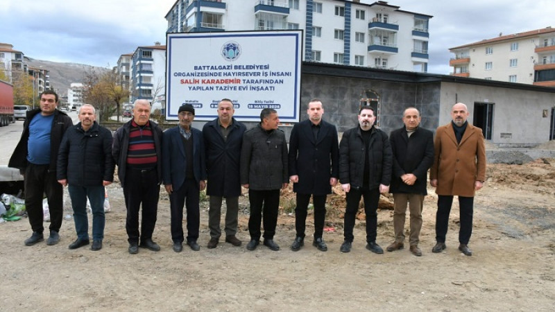 MAGİNDER'in Yaptırdığı Göztepe Taziye Evi Ocak Ayında Hizmete Açılacak 