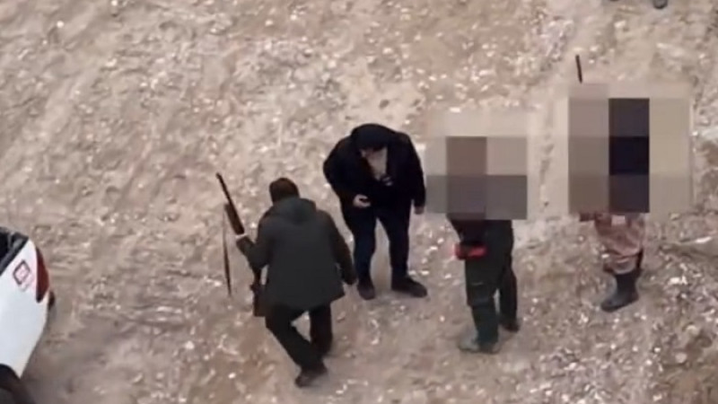 Drone Destekli Denetimde Kaçak Avcılık Yapan 5 Kişi  Yakalandı