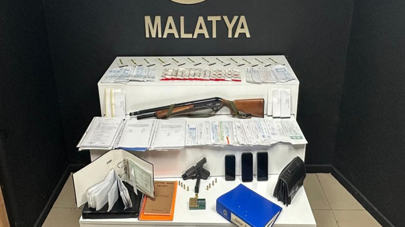 Malatya’da Tefecilere Büyük Darbe: 3 Şüpheli Tutuklandı