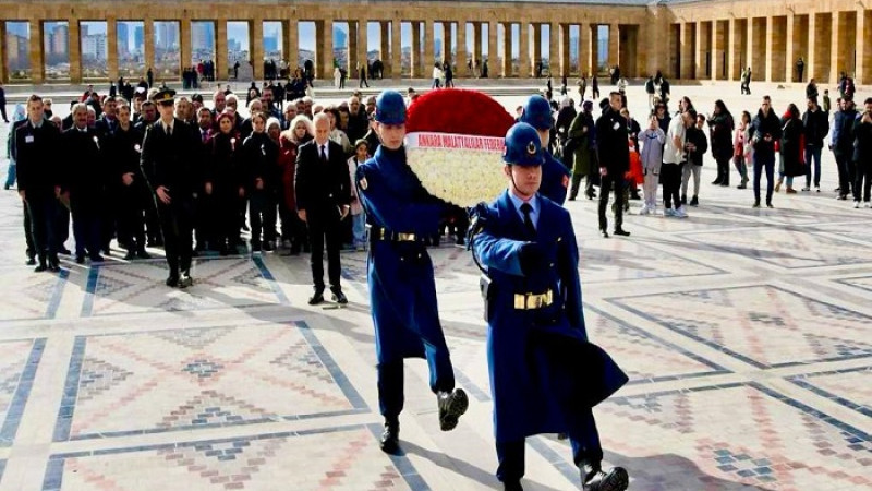Başkan Kamil  Göksu, Atamızın Huzurunda Olmanın Gururunu Yaşadık