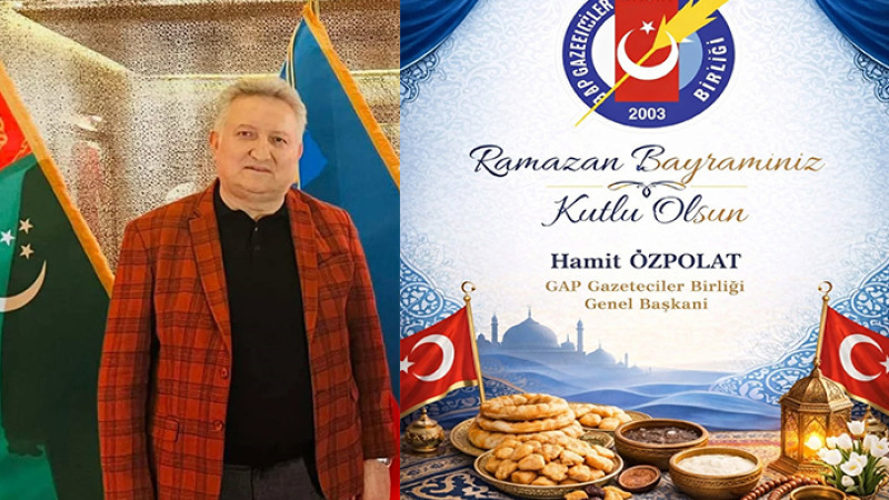 Hamit Özpolat; Ramazan Bayramınız Mübarek Olsun