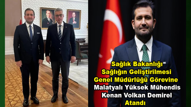 Sağlığın Geliştirilmesi Genel Müdürlüğü Malatyalı İsme Emanet