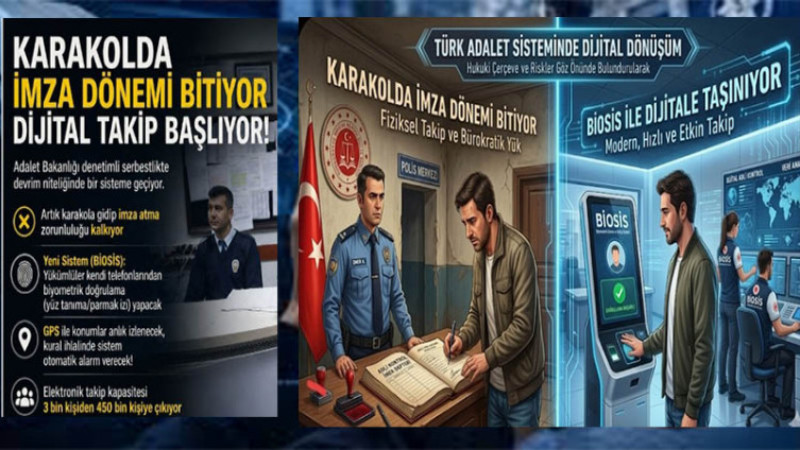 Karakolda İmza Dönemi Bitiyor Dijital Takip Başlıyor
