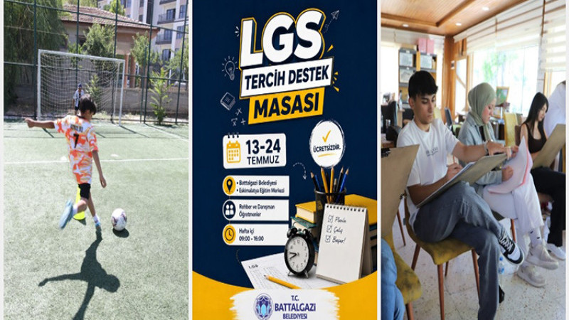 Battalgazi'de Her Yaşa Yönelik Yaz Etkinlikleri Başlıyor