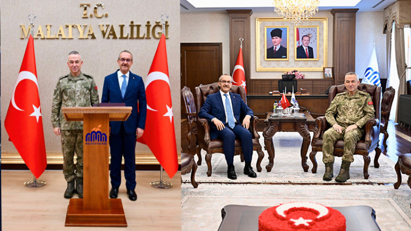 2. Ordu Komutanı Korgeneral Gültekin Yaralı Vali Yavuz’u Ziyaret Etti