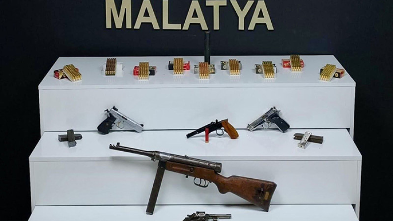 Malatya’da Silah Ticareti Operasyonu: 3 Gözaltı