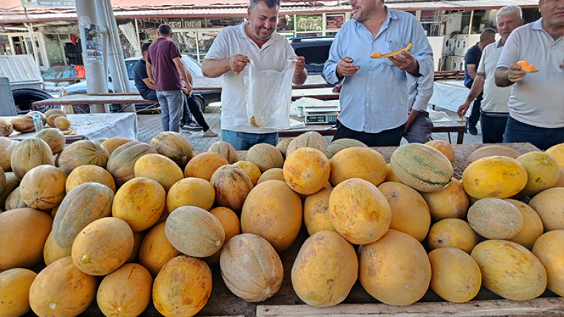 Kışlık Darende Irmaklı Kavunu, Tezgahlarlarda Yerini Aldı