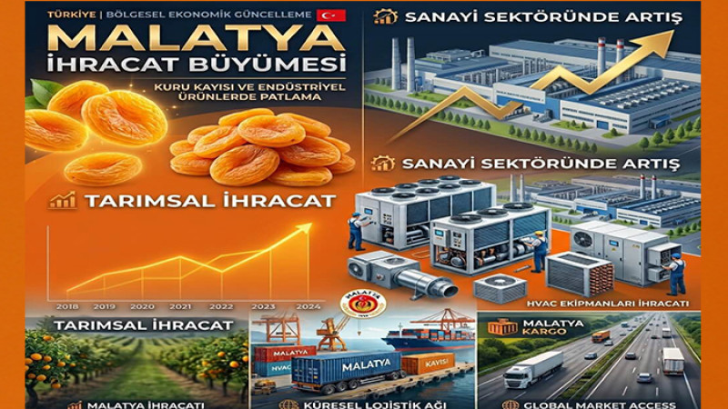 Malatya’nın Eylül  Kuru Meyve İhracatı 28,7 Milyon Dolara Ulaştı