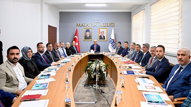 Malatya'da Bağımlılıkla Mücadele İl Koordinasyon Toplantısı Yapıldı