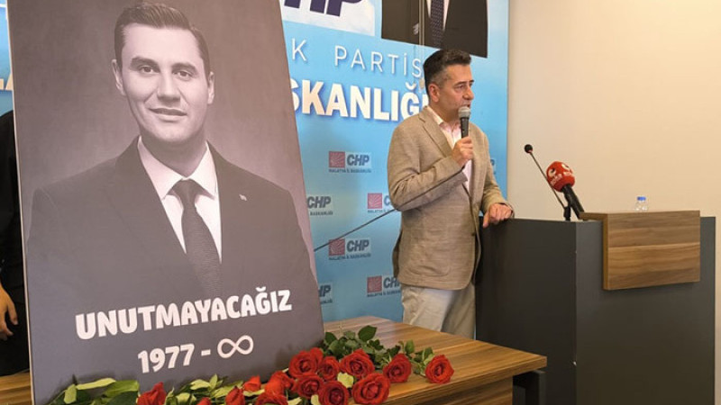 CHP Malatya İl Örgütü,  Başkan Ferdi Zeyrek'i Unutmadı