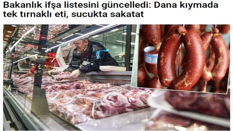 Bakanlık Hileli Ürün Üreten Firmaları İfşa Etti