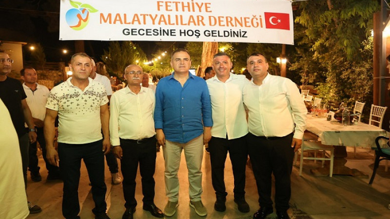Ege Bölgesinde Yaşayan Malatyalılar,  Fethiye Malatyalılar Gecesinde Bir Araya Geldi