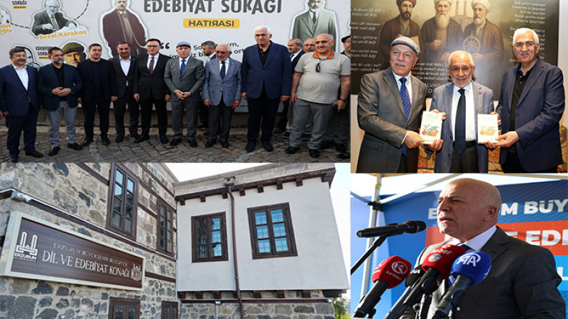 Erzurum Büyükşehir Belediyesi Dil ve Edebiyat Konağı, Törenle Açıldı