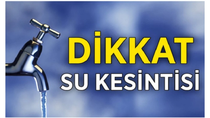 Yakınca'da 22 Ağustos Cuma Günü, Gün Boyu Su Kesintisi Yaşanacak