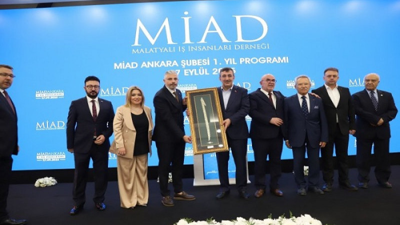 MİAD Ankara Şubesi 1. Kuruluş Yıl Dönümünü Törenle Kutladı