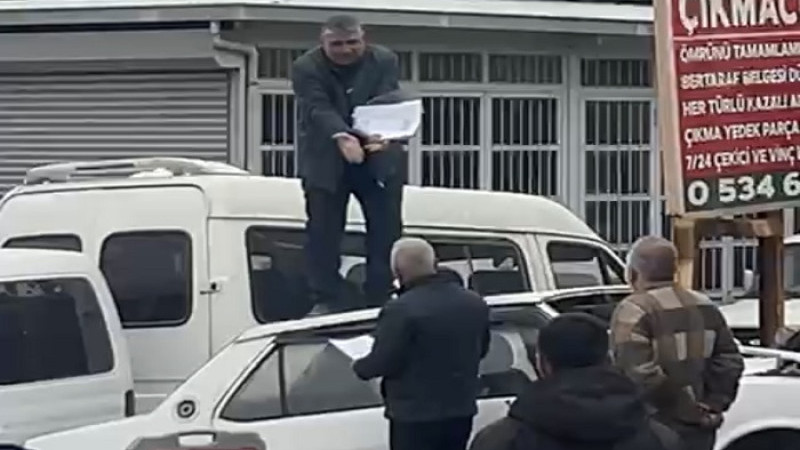 Malatya’da Esnaf Kendini Yakmakla Tehdit Etti: Polis İkna Etti