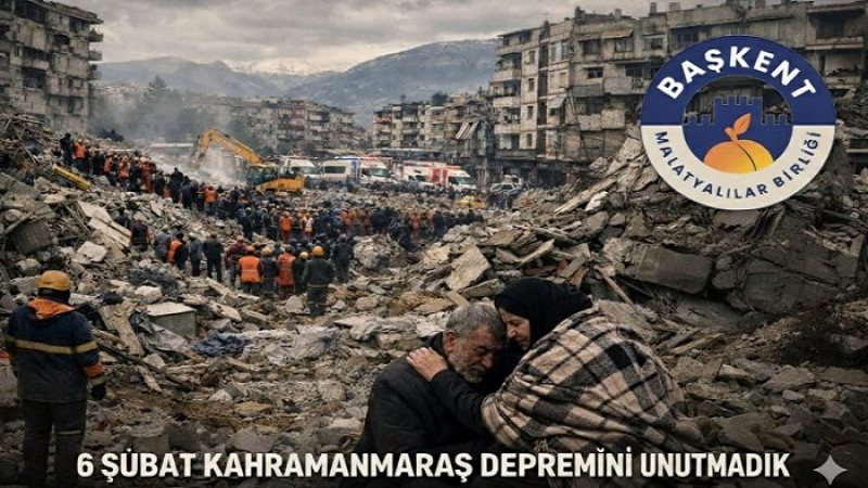  6 Şubat'ı Unutmamak Bir Görevdir. Hatırlamak Bir Sorumluluktur