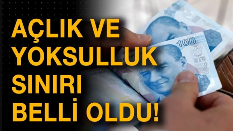 Şubat'ta Açlık Sınırı 33.963 TL, Yoksulluk Sınırı 103.817 TL'ye Yükseldi