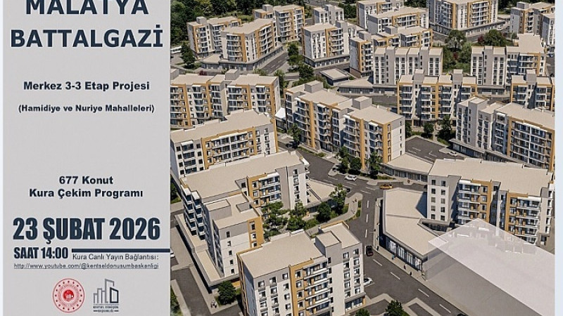 Malatya'da 677 Deprem Konutunun Hak Sahipleri Açıklandı