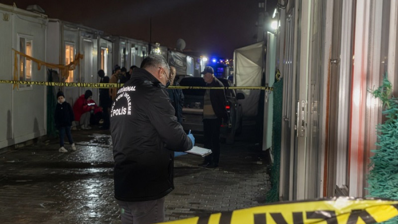 Manas Konteynerkent’te Yalnız Yaşayan Yaşlı Adam Ölü Bulundu