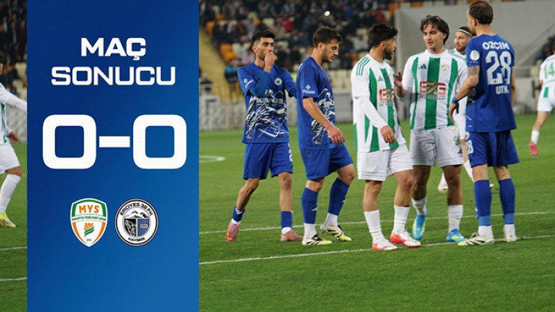 Yeşilyurtspor İlk Maçta Evinde Erciyes 38 FK İle 0-0 Berabere Kaldı