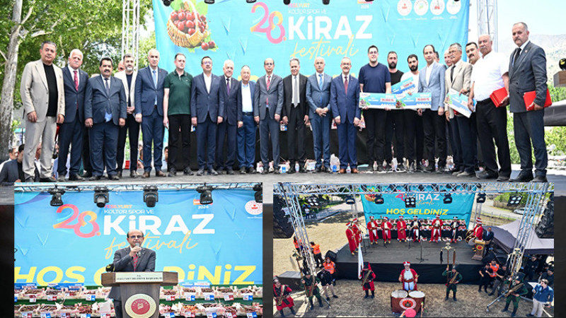 Yeşilyurt'ta 3 Yıl Sonra Yeniden: Kiraz Festivali Coşkuyla Başladı