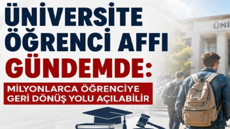 Yeni Öğrenci Affı TBMM Komisyonunda Kabul Edildi