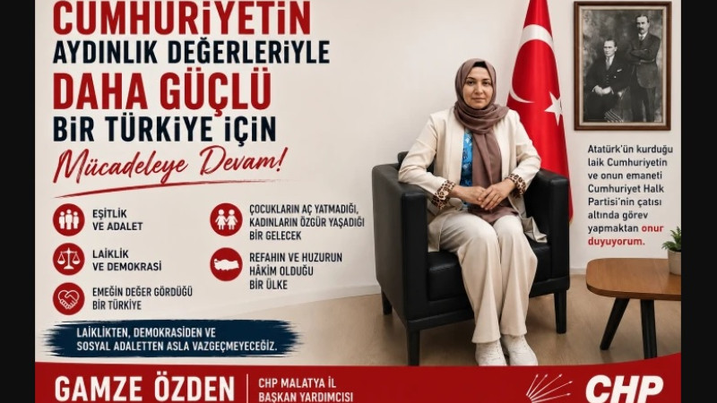 Laiklikten, demokrasiden ve sosyal adaletten asla vazgeçmeyeceğiz